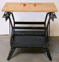 Black & Decker Workmate 400 Portable Workbench, Steel Frame, Folding, 550 lb Load, 29" x 20" Top - 4