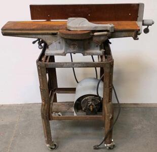 Delta Milwaukee 6" Jointer, Model 37-220, Vintage Rockwell, Serial 61-9123, Cast Iron Stand