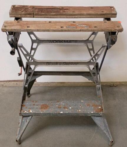 Black & Decker Workmate 79-004 Portable Folding Workbench With Integrated Power Strip