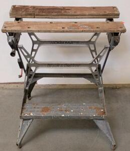 Black & Decker Workmate 79-004 Portable Folding Workbench With Integrated Power Strip