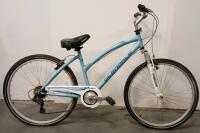 Glendale City/Comfort Hybrid Bike, Shimano Drivetrain, Vitesse Saddle, Light Blue