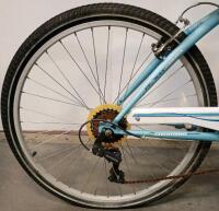 Glendale City/Comfort Hybrid Bike, Shimano Drivetrain, Vitesse Saddle, Light Blue - 4