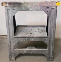 Plastic Folding Sawhorses, 500 lb Capacity Each, 32" H x 22.5" W x 5" D, Set of 2 - 2