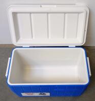Coleman Chiller 48-Quart Cooler, 76-Can Capacity, Blue/White, No Drain Plug - 2