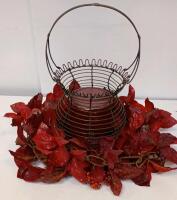 Garden Wind Spinner 75" Steel Dual Ball Bearing, Glass Display Box, Mainstays Candle Centerpiece - 5