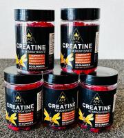 (5) Unopened Bottles Of A&F Creatine 4G Monohydrate Dietary Supplements