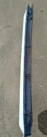 GM Front Air Deflector For 1992-2000 Full-Size Trucks/SUVs, Part #15569430, Chrome Steel Bumper, Estimated 70" Fits 1955&ndash;1972 Chevy Truck C/K Front, Moderate Rust - 6