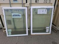 2 Alside A770 70 Series Fixed Vinyl Windows, 36"x48", Double Glazed, Low-E, Argon Filled