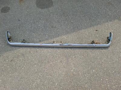 Classic Chrome Rear Bumper with Mounts, Fits 1960s&ndash;1980s Pickup Truck, Approx. 67" long