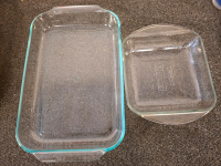 Chicago Cutlery Walnut Knife Set, Pyrex Bakeware, Serving Trays, Flatware & Kitchen Linens - 6
