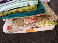Extensive Quilting Fabric: Better Homes & Gardens Precuts, Patterns, Tools, One Unfinished Quilt, And More - 8