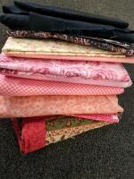 Extensive Quilting Fabric: Better Homes & Gardens Precuts, Patterns, Tools, One Unfinished Quilt, And More - 13