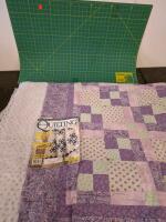 Extensive Quilting Fabric: Better Homes & Gardens Precuts, Patterns, Tools, One Unfinished Quilt, And More - 15