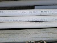 Mix Of JM Eagle 1" SCH40 PVC Pipes, Galvanized Posts, Chain Link Fence Mesh, Wood Boards, Approximately 8 Foot Lengths And Under - 2