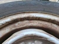 Set Of 5 Firestone Transforce HT2 LT245/75R16 Tires, Load E, 16" 8-Lug Steel Wheels, All-Season - 4
