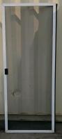 White Vinyl/Aluminum Sliding Glass Patio Door With Removable Screen, 2-Panel - 2