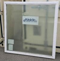 Alside Vinyl Fixed Picture Windows, Double Pane Insulated Glass, 48"x48" White, Set Of 2 - 3
