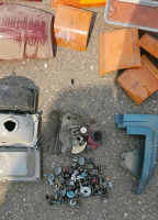 Assorted 1988-1998 Chevrolet/GMC Truck/SUV Exterior Parts: Headlights, Taillights, Bezels, Hardware - 2