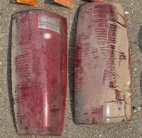 Assorted 1988-1998 Chevrolet/GMC Truck/SUV Exterior Parts: Headlights, Taillights, Bezels, Hardware - 4