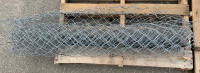 Galvanized Chain Link Fence Roll, 2 In Mesh, 11.5 Gauge Metal