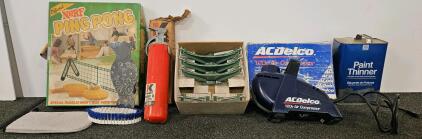 ACDelco Portable 120V Air Compressor, 120 PSI, Corded Electric, with Original Box (tested, works)