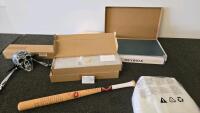 Harley Quinn "Good Night" Kiss This Replica Baseball Bat, Wood, 31" Cosplay Prop, Selfie Stick, Skull Garden Decoration and more