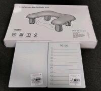 Large Lot SHINRAY Lead Apron, INTCO Face Shields (50), Floating Shelves, Nail Armrest, More - 5