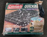 Coleman QuickBed Queen Size Flocked Air Mattress, Canyon County Sheriff&rsquo;s Office Challenge Coin, camo backpack, school supplies, plastic three drawer organizer, and more. - 4