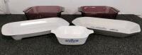 Large Lot: Commercial Kitchen Knives, Bakeware & Tools - EKCO, CorningWare, 20+ Pieces - 5