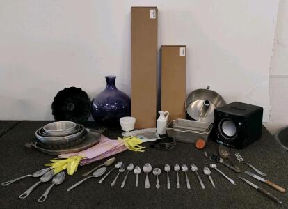 iLive Bluetooth 2.1 Speaker System with Subwoofer, kitchenware, cake dishes, and more