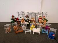 Ty Beanie Babies Collection with Display Cases, Decorative Plush, and Accessories, Christmas plush decor