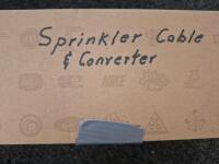 Sprinkler Solenoid Valve with 3-Wire Conduit, 1/2" NPT, 24V AC, Used Irrigation Control, wicker baskets and decor. Chair wheels, plumbing parts and more - 11