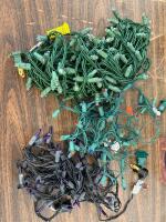 Holiday/Christmas Decoration Lot &ndash; Artificial Tree, String Lights, Wrapping Paper, & Accessories - 2