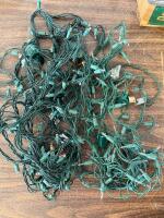 Holiday/Christmas Decoration Lot &ndash; Artificial Tree, String Lights, Wrapping Paper, & Accessories - 3