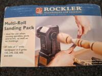 Hamilton Beach 6qt Slow Cooker, ( powered on)Chicago Electric Polishing Kit, Rockler Sanding, Media, Tool Lot - 4