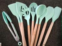 Large Kitchen Lot: 60+ Plastic Plates, Bowls, Cups, Utensils, Cookbooks, Fishin'-Opoly Game - 4