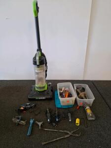 Mixed Lot: Eureka AirSpeed Vacuum, Xytronic Soldering Iron, both powered on) Tools, Hardware & Accessories