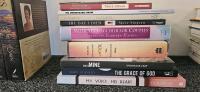 Inspirational & Christian Book Lot with Francine Rivers Trilogy, Collectibles & Thomas Kinkade Clock - 3