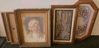 Large Mixed Home D&eacute;cor Lot &ndash; Framed Art, Plush Toys, Figurines, Craft Supply & Holiday Decor - 2