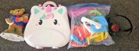 Aquatic Gear, Dog Harnesses, Toys, Collectibles Lot &ndash; Includes Wetsuits, Life Jacket, and More - 2