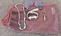 Mixed Collectible & Hardware Lot: LEMAX The Grand Carousel, Set of 2 Coca-Cola Seal Plushies, Ornate Dragon Knife, Lady & The Tramp Plushie Set, Angleable Screwdriver, Regular Screwdriver, Zip ties, Duct Tape, Other Assorted Hardware, Assorted Clamps, Bee - 14