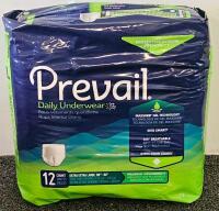 Prevail Underpads 150 ct, Daily Pads 99 ct, Daily Underwear XXL, TENA XL Underwear 56 ct, Max Absorbency - 5
