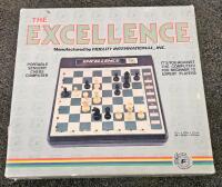 (XA) Bulk Lot: Lowrance Fish Finder, Compaq Laptop, Fidelity Chess Computer, Weston Jerky Gun, Glassware & More - 5