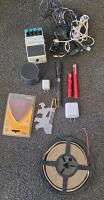 Active Air 16" Oscillating Fan, Boss DD-3 Pedal, Weights, Cooler, First Aid, Mixed Lot - 3