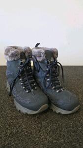 Skechers D'Lites Waterproof Women's Winter Boots, Faux Fur, Size 8