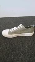 JustFab JEYMI Low-Top Sneakers, Seagrass Green, Size 8, Recycled Canvas - 2