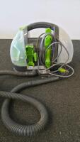 Bissell Little Green 1400B Portable Carpet Cleaner with Various home decor options - 2