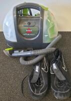 Bissell Little Green 1400B Portable Carpet Cleaner with Various home decor options - 6