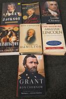 Presidential Biography Books & HBO TV Series DVD Lot - 4