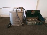 Hudson 4 Gallon Stainless Steel Backpack Sprayer & Coleman 2-Burner Dual Fuel Camp Stove 424